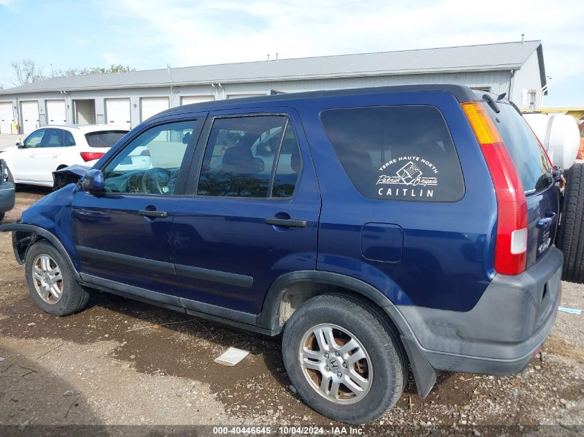 2004 Honda Cr-V Ex VIN: SHSRD788X4U257052 Lot: 40446645