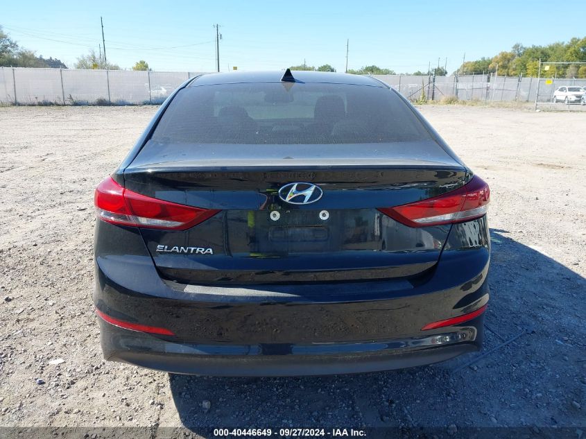 2017 Hyundai Elantra Value Edition VIN: 5NPD84LF2HH136033 Lot: 40446649