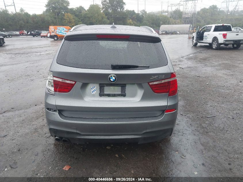 2014 BMW X3 XDRIVE35I - 5UXWX7C51E0E80659