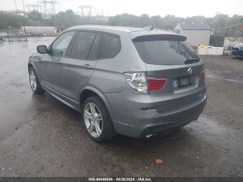 2014 BMW X3 XDRIVE35I - 5UXWX7C51E0E80659