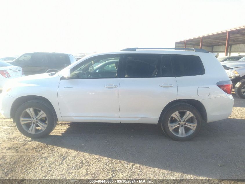 2009 Toyota Highlander Sport VIN: JTEDS43AX92069847 Lot: 40446665