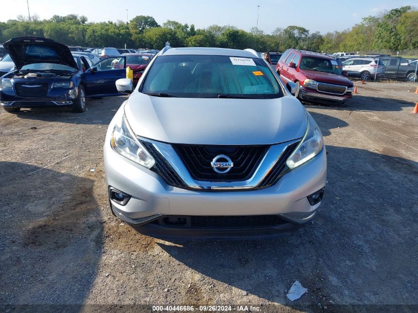 2017 Nissan Murano Platinum VIN: 5N1AZ2MG3HN130202 Lot: 40446686