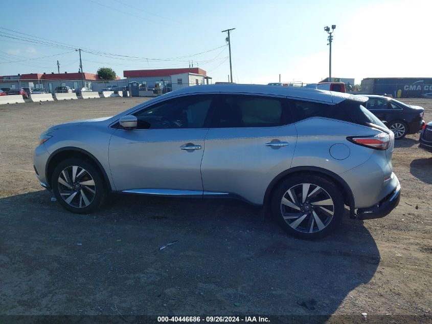 2017 Nissan Murano Platinum VIN: 5N1AZ2MG3HN130202 Lot: 40446686