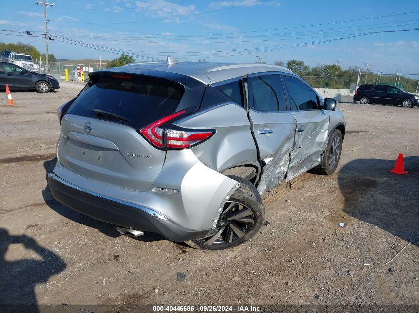 2017 Nissan Murano Platinum VIN: 5N1AZ2MG3HN130202 Lot: 40446686