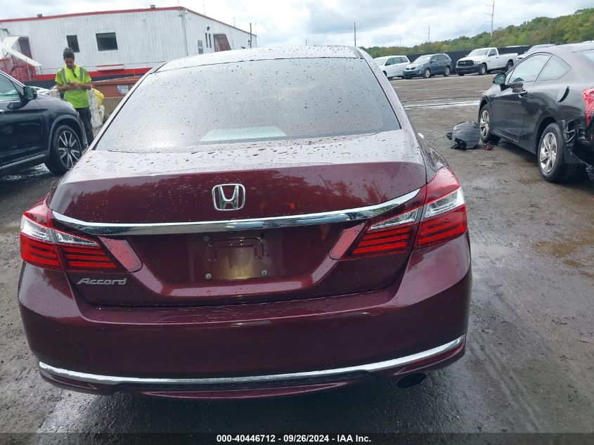 2017 Honda Accord Lx VIN: 1HGCR2F30HA220374 Lot: 40446712