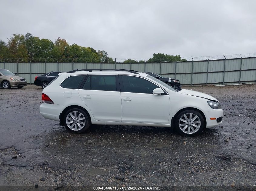 2014 Volkswagen Jetta Sportwagen 2.0L Tdi VIN: 3VWML7AJ0EM624701 Lot: 40446713