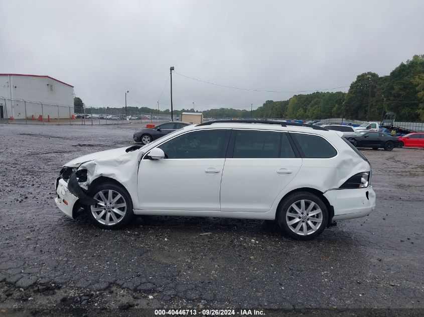 2014 VOLKSWAGEN JETTA SPORTWAGEN 2.0L TDI - 3VWML7AJ0EM624701