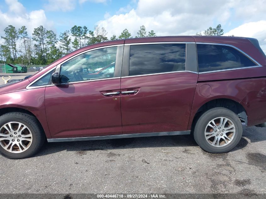 2011 Honda Odyssey Ex-L VIN: 5FNRL5H6XBB075183 Lot: 40446718