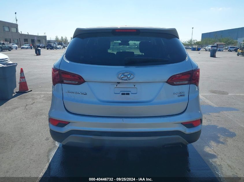 2017 Hyundai Santa Fe Sport 2.4L VIN: 5XYZTDLBXHG471212 Lot: 40446732