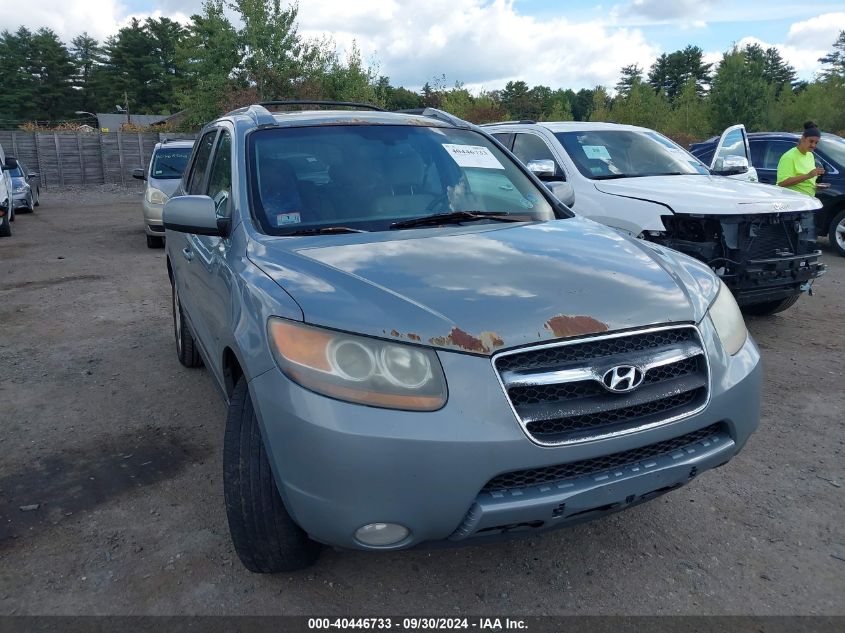 2007 Hyundai Santa Fe Limited/Se VIN: 5NMSH73E97H039844 Lot: 40446733