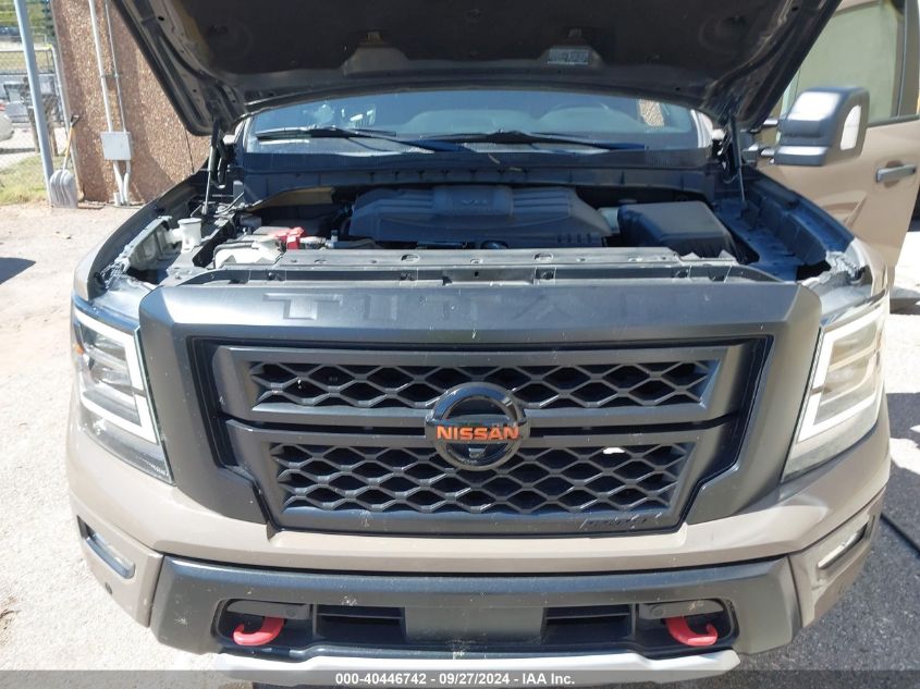 2021 Nissan Titan Pro-4X 4X4 VIN: 1N6AA1ED0MN501138 Lot: 40446742