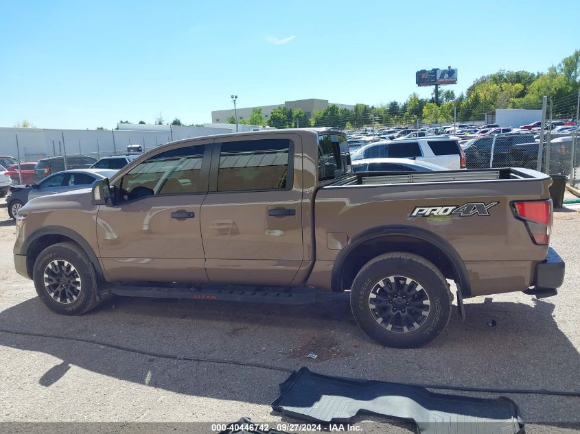 2021 Nissan Titan Pro-4X 4X4 VIN: 1N6AA1ED0MN501138 Lot: 40446742