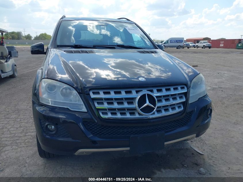 2011 Mercedes-Benz Ml 350 Bluetec 4Matic VIN: 4JGBB2FB7BA705510 Lot: 40446751