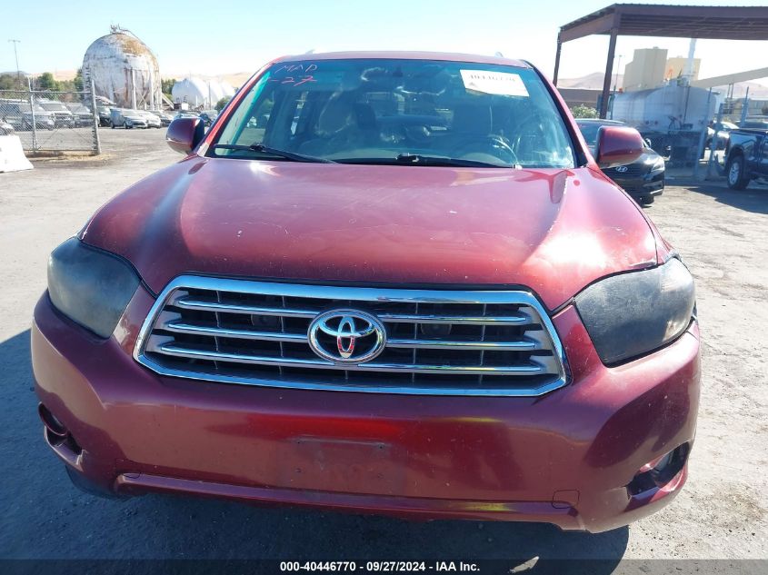 2010 Toyota Highlander Limited V6 VIN: 5TDYK3EH7AS006339 Lot: 40446770