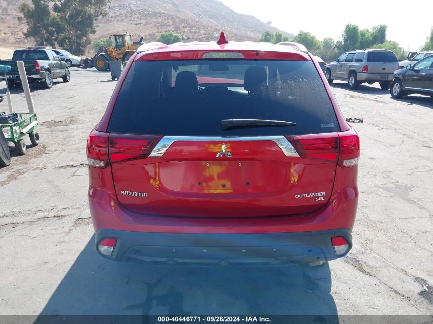 2019 Mitsubishi Outlander Sel VIN: JA4AZ3A34KZ013346 Lot: 40446771