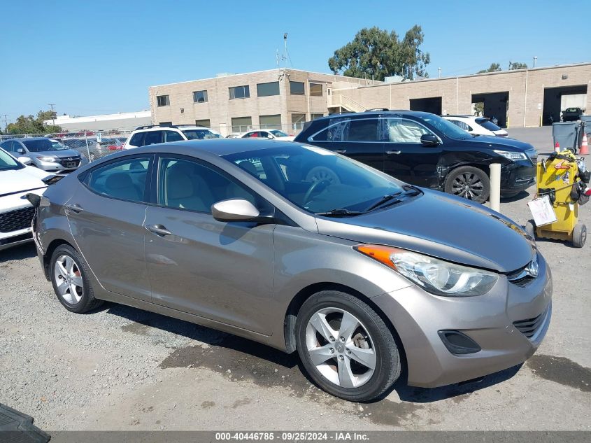 2013 Hyundai Elantra Gls VIN: 5NPDH4AE6DH362919 Lot: 40446785