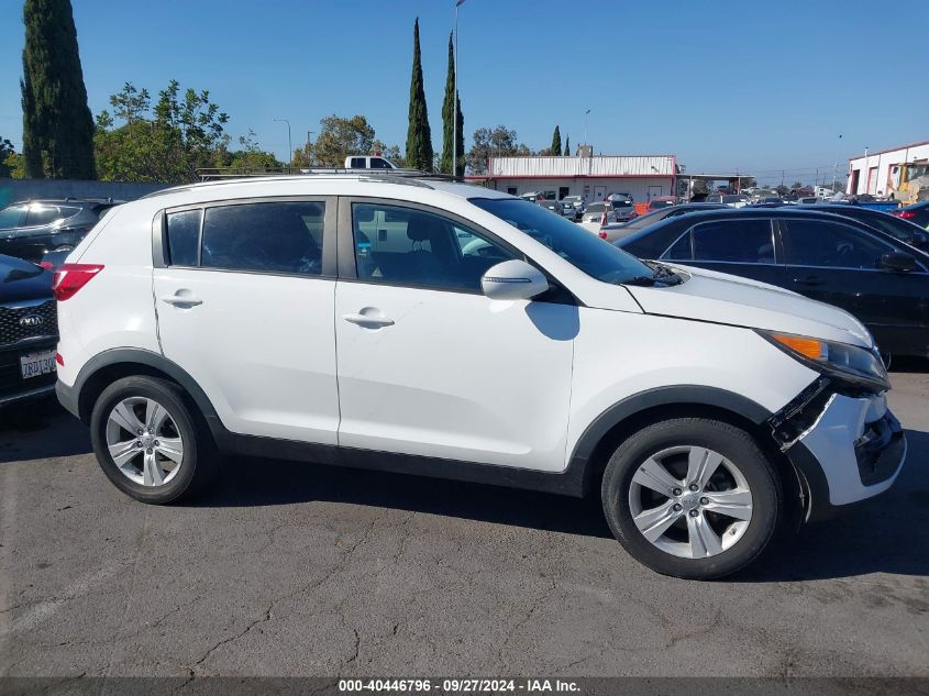 2013 Kia Sportage Lx VIN: KNDPB3A23D7397971 Lot: 40446796