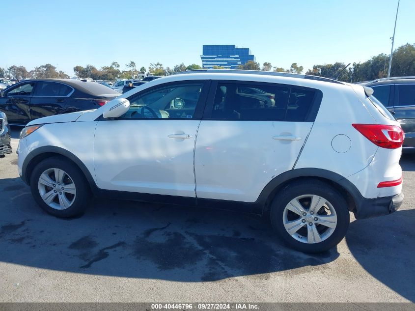 2013 Kia Sportage Lx VIN: KNDPB3A23D7397971 Lot: 40446796