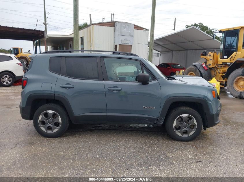 2017 Jeep Renegade Sport 4X4 VIN: ZACCJBABXHPE92872 Lot: 40446809