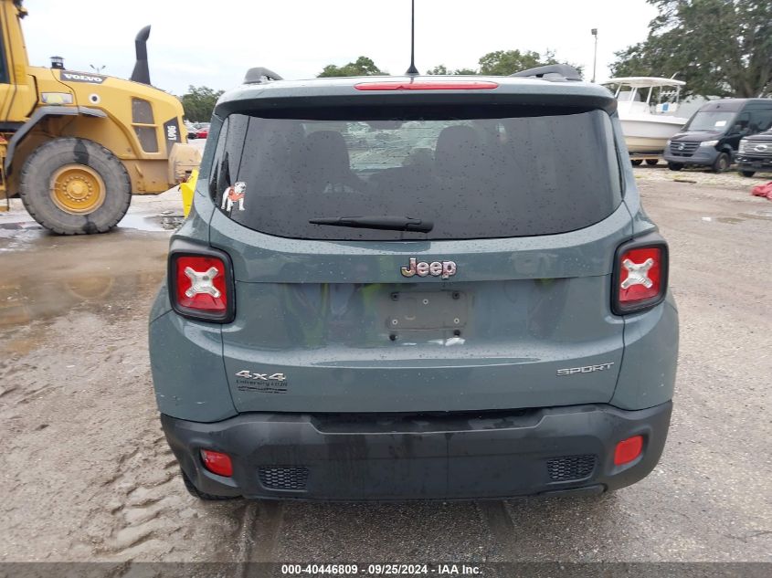 2017 Jeep Renegade Sport 4X4 VIN: ZACCJBABXHPE92872 Lot: 40446809