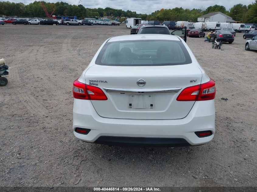 2018 Nissan Sentra Sv VIN: 3N1AB7AP2JY251244 Lot: 40446814