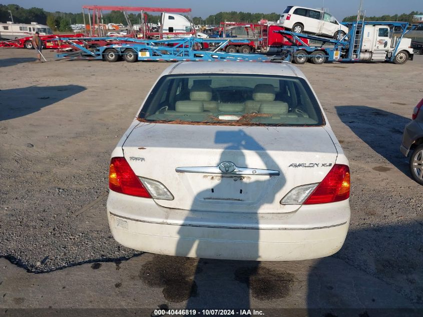 2001 Toyota Avalon Xls VIN: 4T1BF28B31U169623 Lot: 40446819