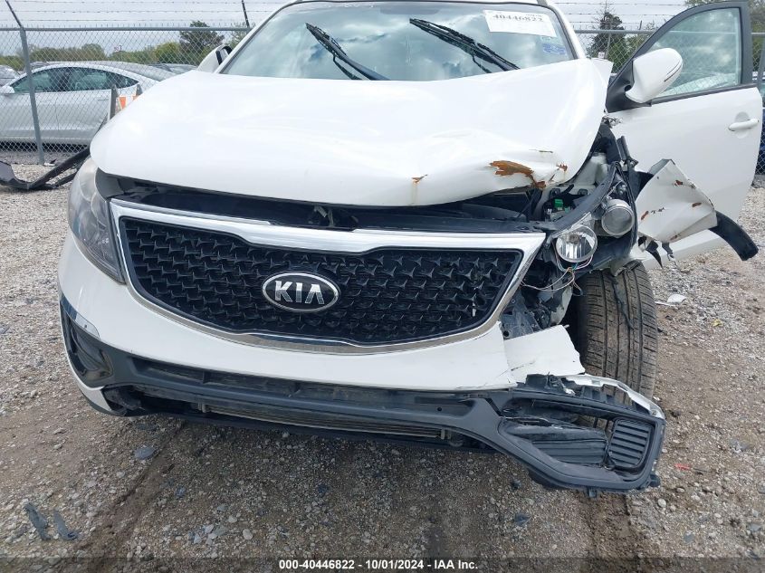 2015 Kia Sportage Lx VIN: KNDPB3AC4F7725233 Lot: 40446822