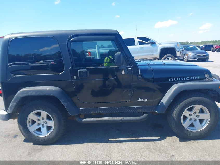 2006 Jeep Wrangler Rubicon VIN: 1J4FA69S96P749520 Lot: 40446830