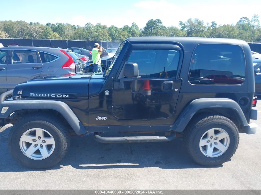 2006 Jeep Wrangler Rubicon VIN: 1J4FA69S96P749520 Lot: 40446830