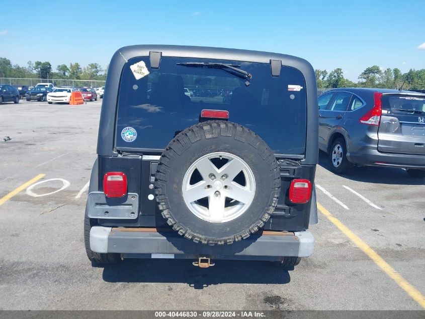 2006 Jeep Wrangler Rubicon VIN: 1J4FA69S96P749520 Lot: 40446830