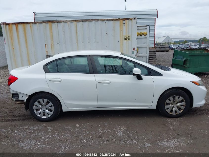 19XFB2F53CE312960 2012 Honda Civic Lx