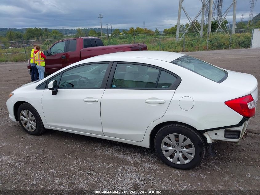 19XFB2F53CE312960 2012 Honda Civic Lx