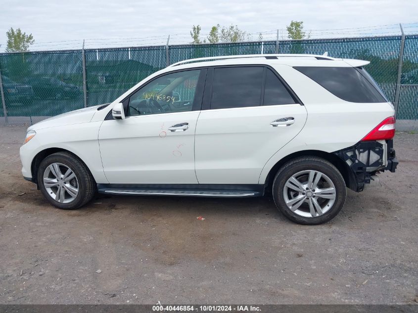 4JGDA5HB6DA206369 2013 Mercedes-Benz Ml 350 4Matic