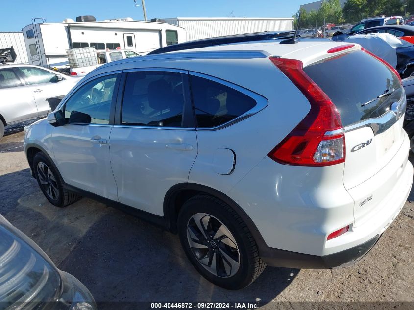 2015 Honda Cr-V Touring VIN: 5J6RM4H9XFL102560 Lot: 40446872