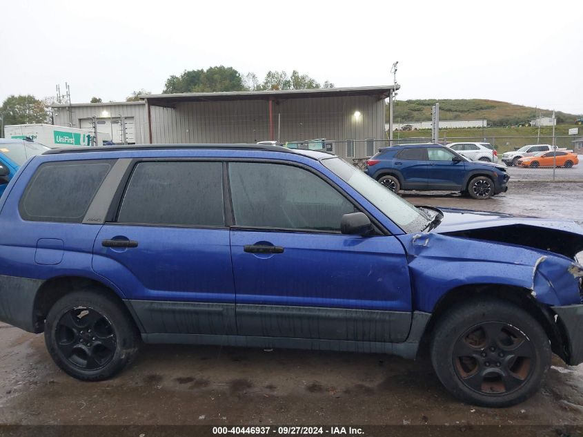 2003 Subaru Forester X VIN: JF1SG63693H714308 Lot: 40446937