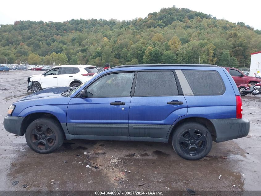 2003 Subaru Forester X VIN: JF1SG63693H714308 Lot: 40446937