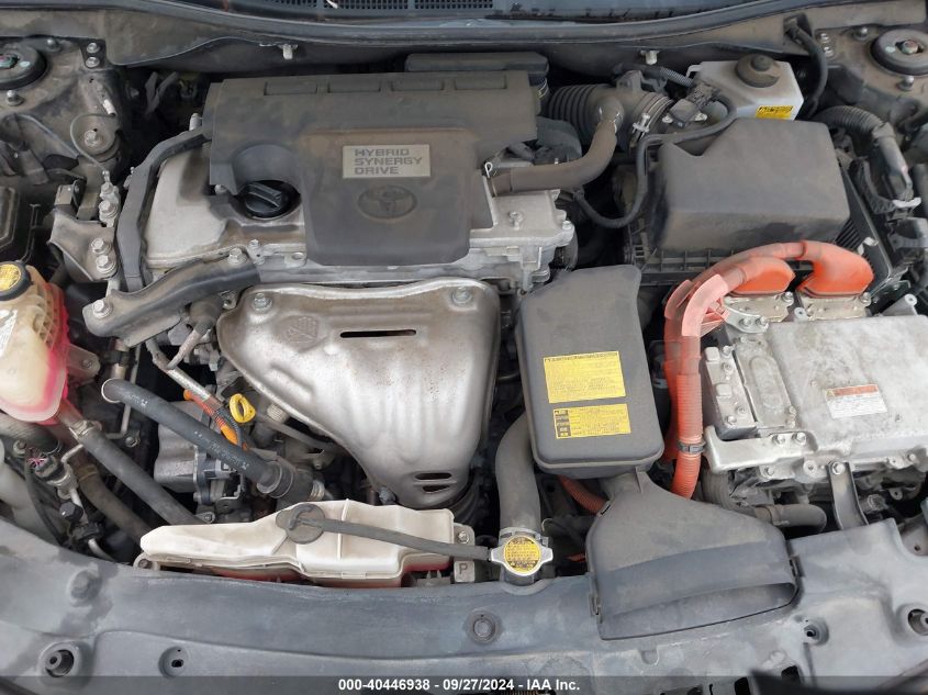 4T1BD1FK2CU046885 2012 Toyota Camry Hybrid Le