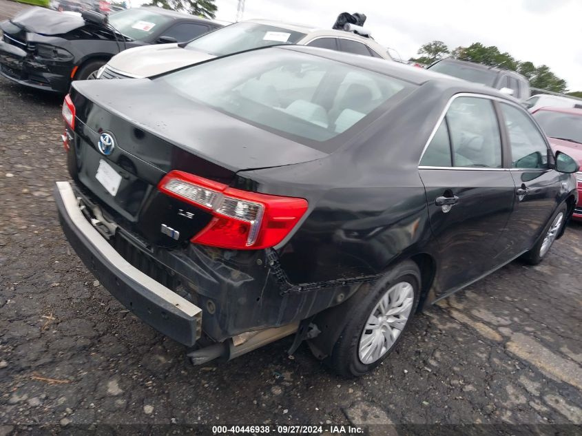 2012 Toyota Camry Hybrid Le VIN: 4T1BD1FK2CU046885 Lot: 40446938