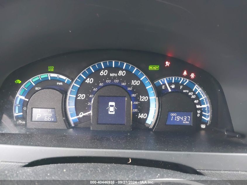 4T1BD1FK2CU046885 2012 Toyota Camry Hybrid Le