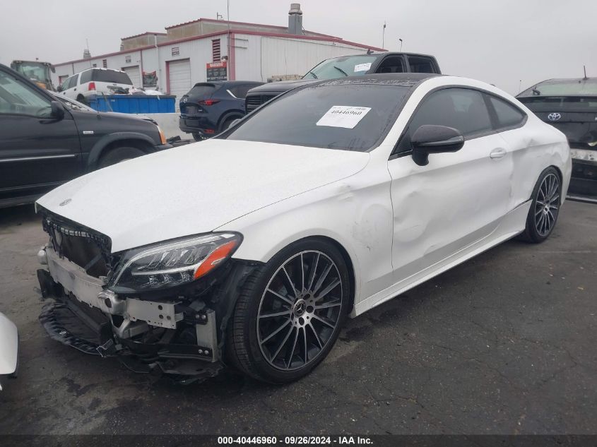 WDDWJ8DB4KF833887 2019 MERCEDES-BENZ C CLASS - Image 2