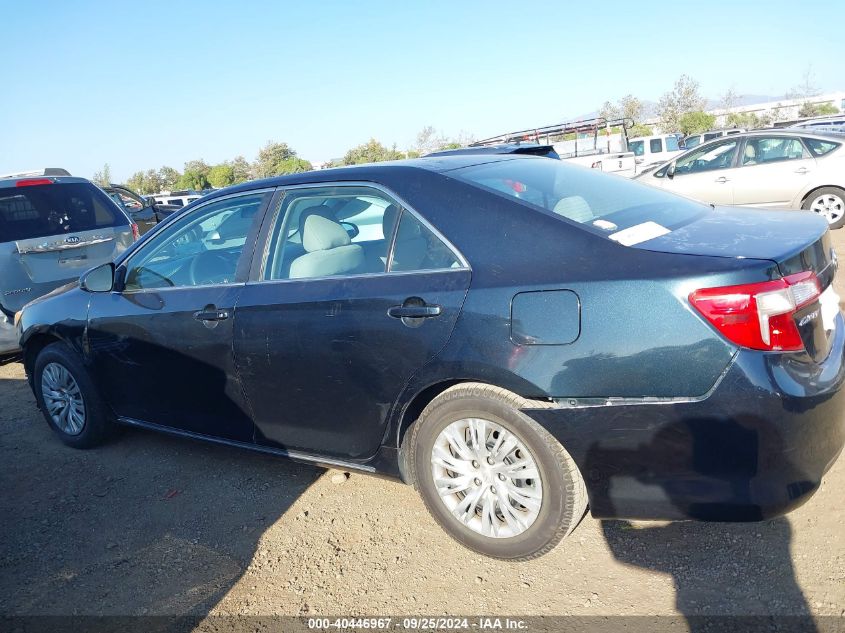 2013 Toyota Camry Le VIN: 4T1BF1FK1DU228704 Lot: 40446967