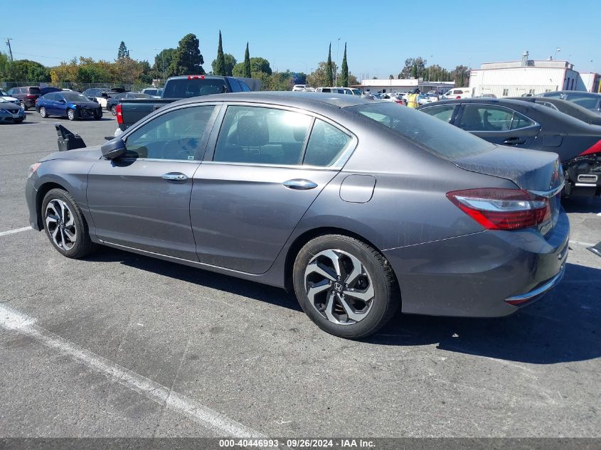 2017 Honda Accord Ex VIN: 1HGCR2F72HA068682 Lot: 40446993