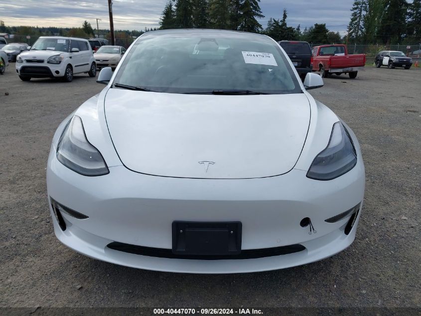 5YJ3E1EA7NF191267 2022 Tesla Model 3