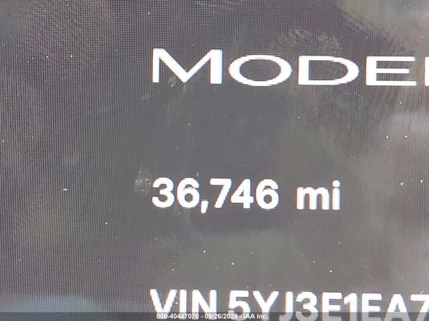 5YJ3E1EA7NF191267 2022 Tesla Model 3