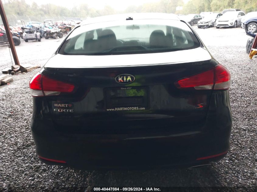 2017 Kia Forte Lx/S VIN: 3KPFL4A7XHE142735 Lot: 40447084