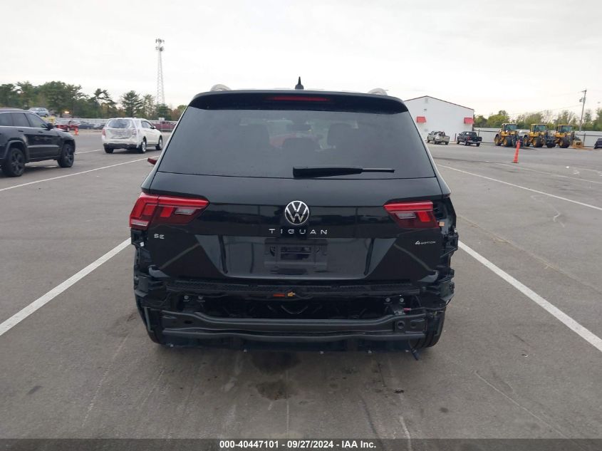 2024 Volkswagen Tiguan 2.0T Se R-Line Black VIN: 3VV8B7AX1RM066117 Lot: 40447101