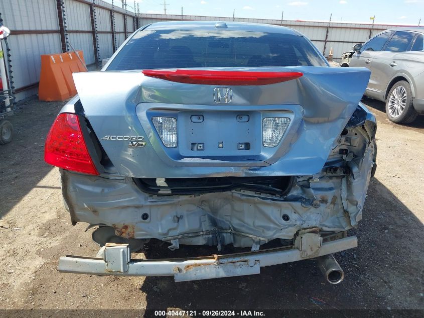 2007 Honda Accord 3.0 Ex VIN: 1HGCM66597A015531 Lot: 40447121