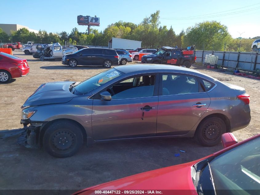 2017 Nissan Sentra Sv VIN: 3N1AB7AP1HY380246 Lot: 40447122