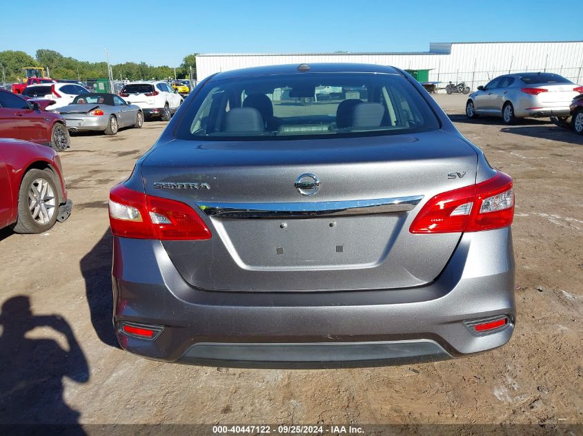 2017 Nissan Sentra Sv VIN: 3N1AB7AP1HY380246 Lot: 40447122