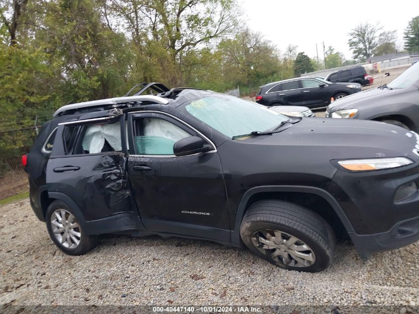 2016 Jeep Cherokee Limited VIN: 1C4PJMDS3GW278199 Lot: 40447140